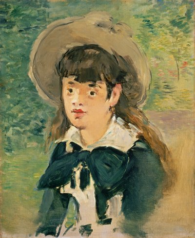 Mademoiselle Voisin, 1880 door Édouard Manet