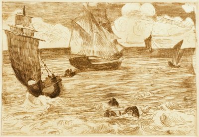 Marine door Édouard Manet