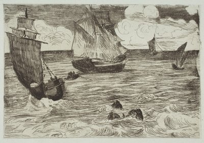 Marine, 1865-66 door Édouard Manet