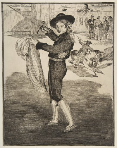Mlle. Victorine in het kostuum van een Espada, 1862 door Édouard Manet