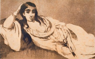 Odaliske door Édouard Manet