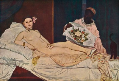 Olympia, 1863 door Édouard Manet