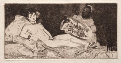 Olympia, 1867 door Édouard Manet