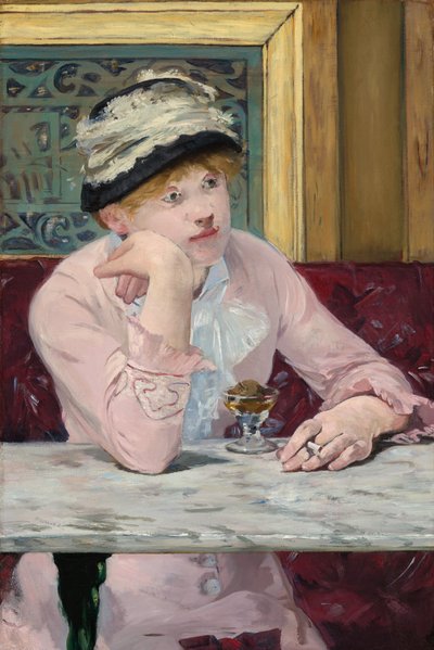 Pruimenbrandewijn, ca. 1877 door Édouard Manet
