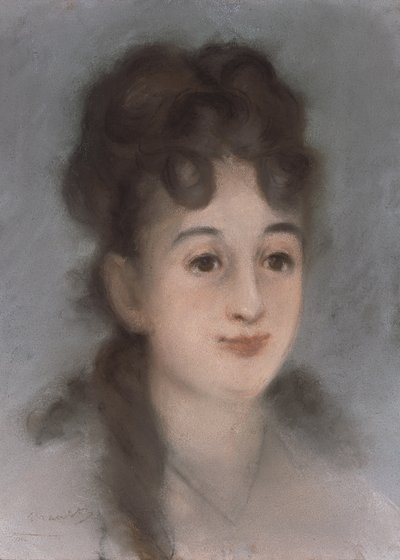 Portret van Eva Gonzalès door Édouard Manet