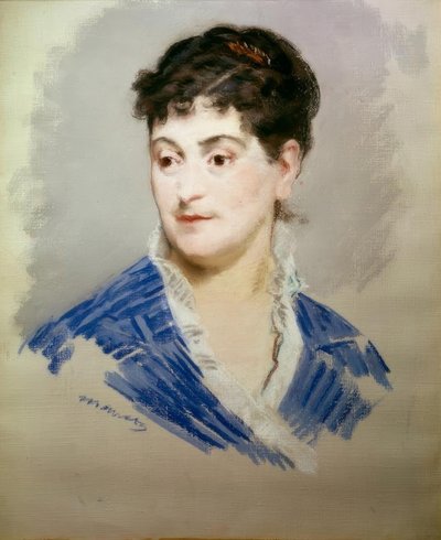 Portret van mevrouw Emile Zola door Édouard Manet