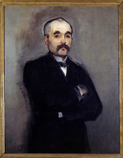 Portret van Georges Clemenceau (1841-1929) door Édouard Manet