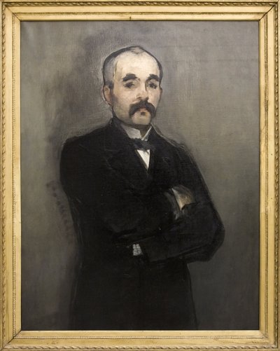 Portret van Georges Clemenceau door Édouard Manet