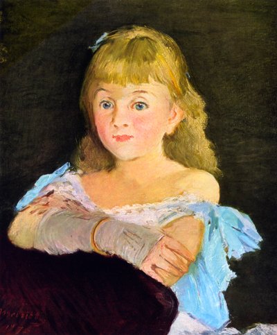 Portret van Lina Campineanu, 1878 door Édouard Manet