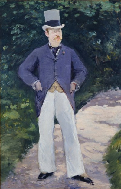 Portret van Monsieur Brun, 1879 door Édouard Manet