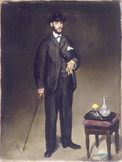 Portret van Théodore Duret door Édouard Manet