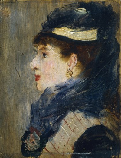 Portret van een Dame, ca. 1879 door Édouard Manet