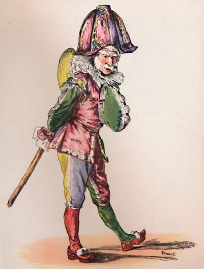Punch, 1874-1876, 1946 door Édouard Manet