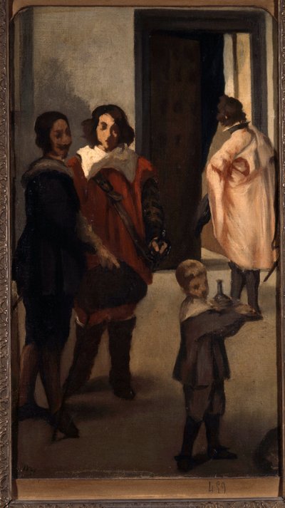 Spaanse ruiters door Édouard Manet