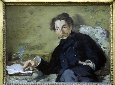 Stéphane Mallarmé (1842-1898) - door Edouard Manet door Édouard Manet