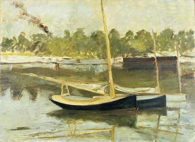 Studie van een boot in Argenteuil door Édouard Manet