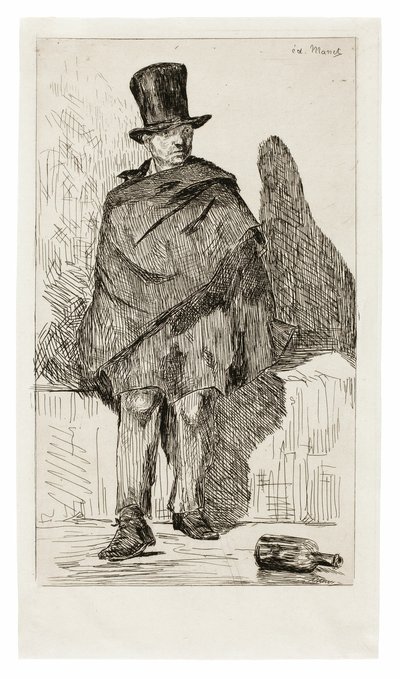 De Absintdrinker door Édouard Manet