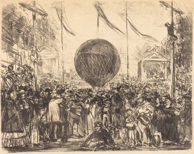 De Ballon door Édouard Manet