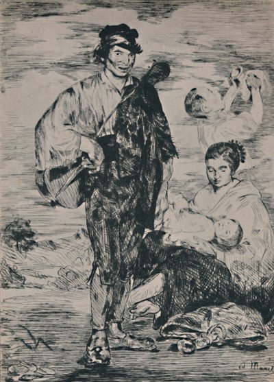 De zigeuners door Édouard Manet