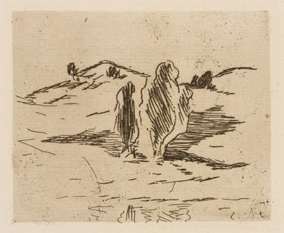 De Hoge Vallei, plaat 3 van Le Fleuve door Édouard Manet