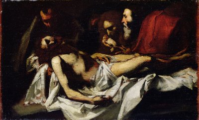 De graflegging van Christus door Édouard Manet