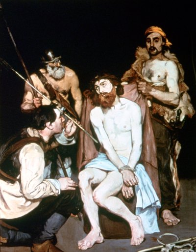 De bespotting van Christus door Édouard Manet