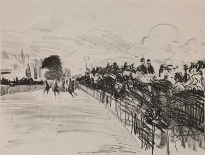 De Races (Les Courses) door Édouard Manet