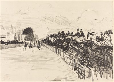 De Races (Les courses) door Édouard Manet