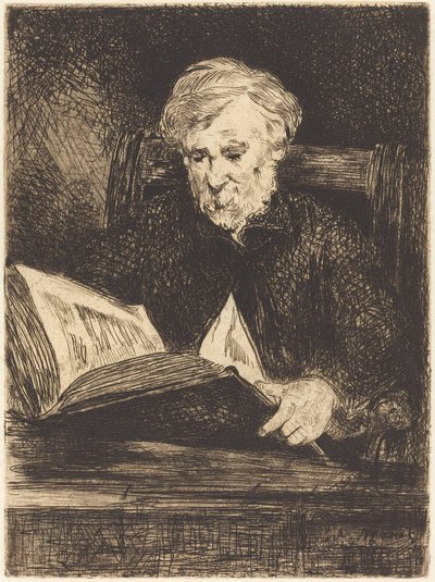 De Lezer door Édouard Manet