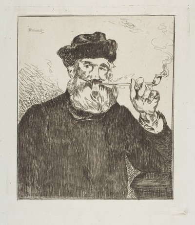 De roker door Édouard Manet