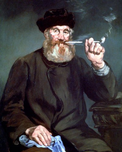 De roker, 1866 door Édouard Manet