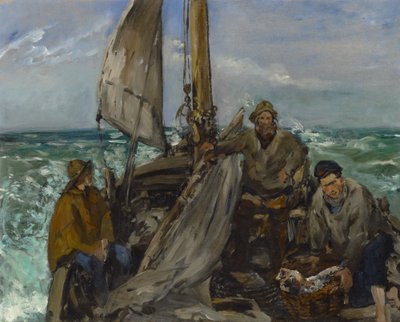 De zwervers van de zee door Édouard Manet