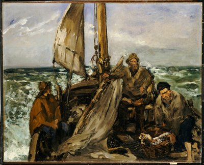 De Arbeiders van de Zee, 1873 door Édouard Manet