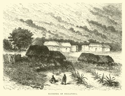 Hacienda van Bellavista door Edouard Riou