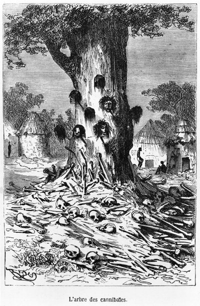 De boom van kannibalen, illustratie uit 
