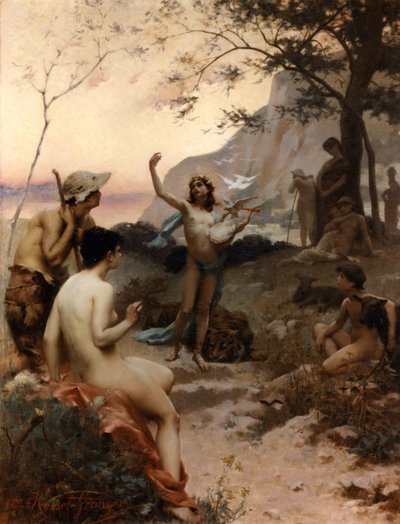 Orpheus, 1884 door Édouard Rosset Granger
