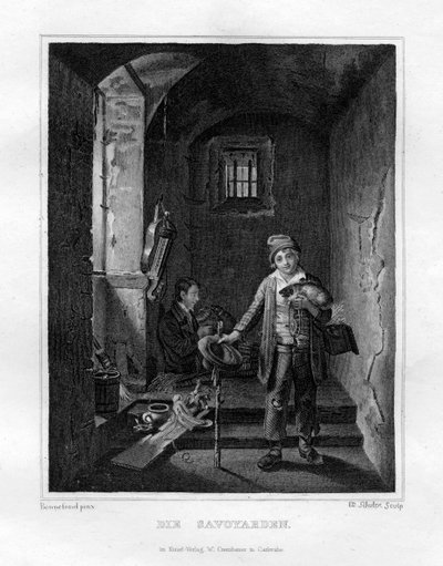 Savoyards door Edouard Schuler
