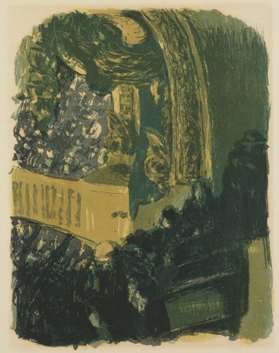 Een Galerij bij het Gymnasium door Edouard Vuillard