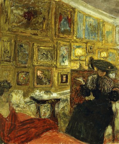 Een bezoek aan de Hessels door Edouard Vuillard