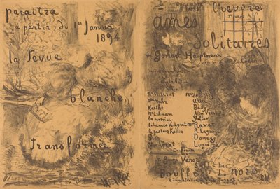 Eenzame zielen door Edouard Vuillard