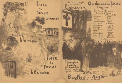 Boven menselijke krachten, De kristallen spin, 1894 door Edouard Vuillard