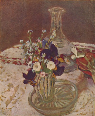 Boeket van Viooltjes, Vergeet-mij-nietjes en Madeliefjes Rond 1900, c1900, 1946 door Edouard Vuillard