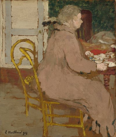 Ontbijt door Edouard Vuillard