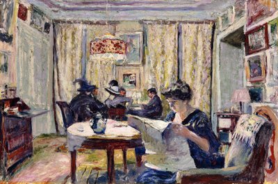 Bridgers, c.1911 door Edouard Vuillard
