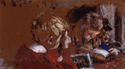 Kinderen Lezen door Edouard Vuillard