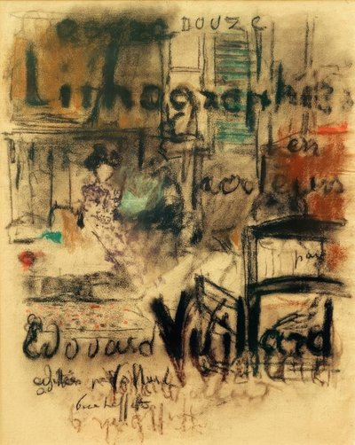 Omslag van het album Landschappen en interieurs door Edouard Vuillard