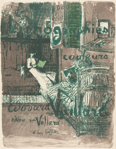Omslag voor het Album "Landschappen en Interieurs" door Edouard Vuillard