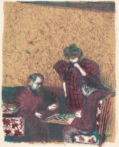 Damespartij door Edouard Vuillard
