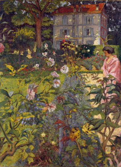 Tuin in Vaucresson door Edouard Vuillard