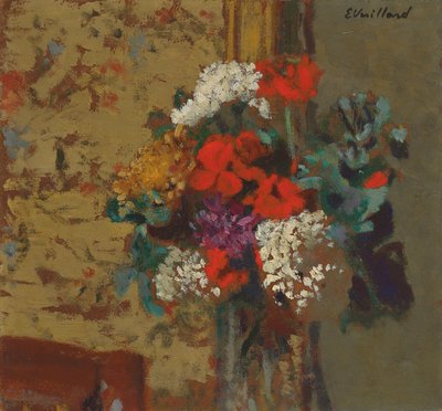 Geraniums en sneeuwballen; Geraniums et Boules-de-Neige, ca. 1910 door Edouard Vuillard